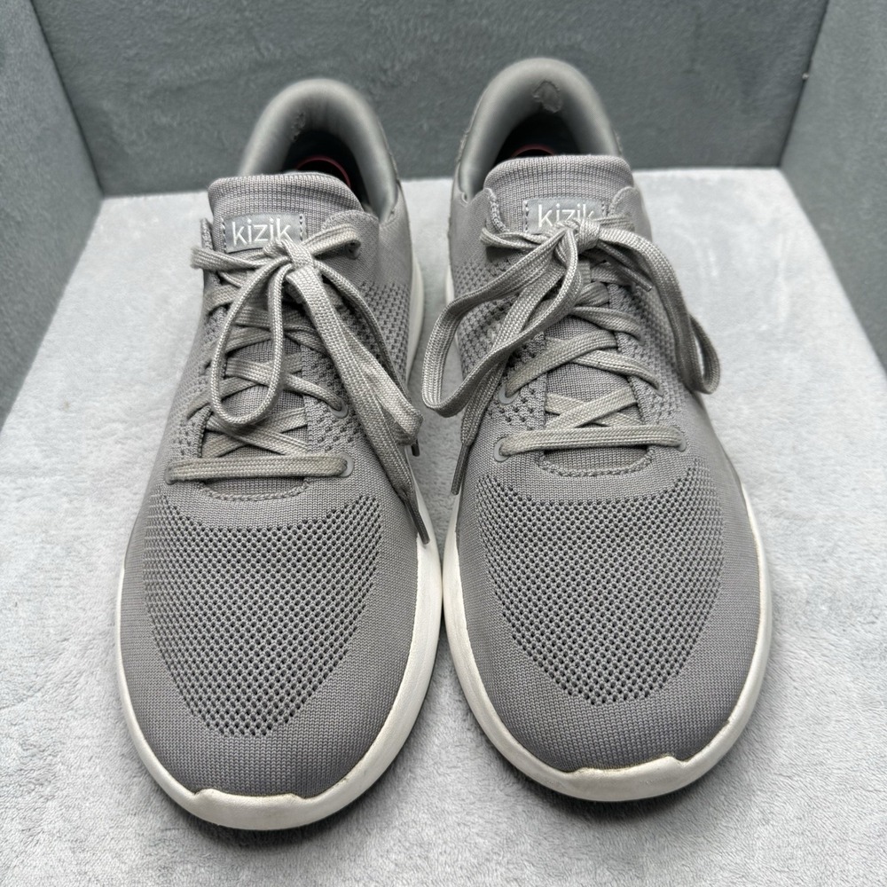 Kizik Athens Men's 12 Wide Gray Hands Free Slip On Sneakers Women's 13.5 W - Picture 4 of 7